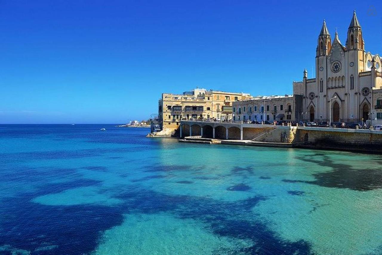 Marvellous Apartment With Valletta And Harbour Views Sliema Exterior photo